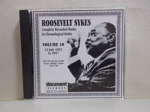 [CD] ROOSEVELT SYKES / VOL.10