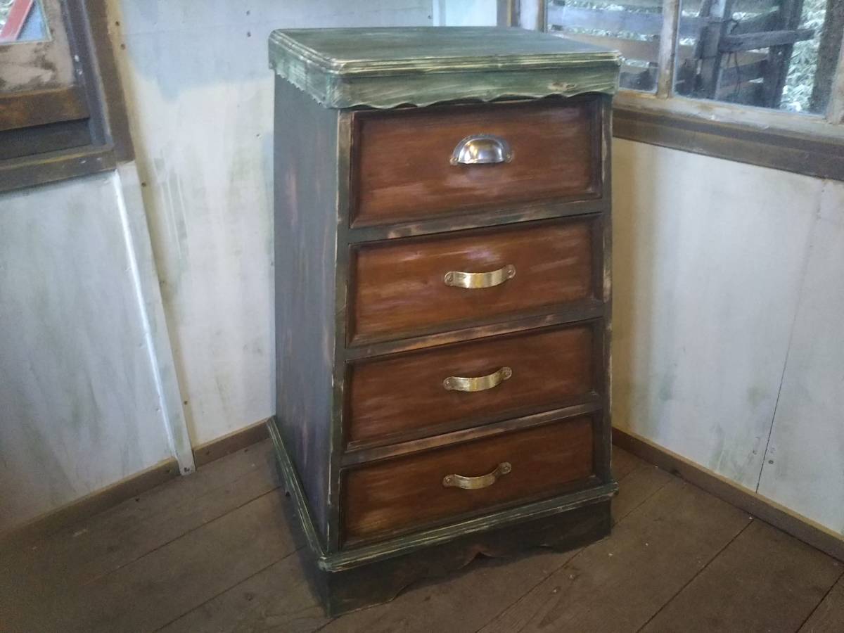 Antique style chest of drawers, original design, vaulting horse shape, imported furniture, Handmade items, furniture, Chair, chest of drawers, chest