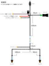 トヨタ フォグ 配線 リレーハーネス フォグランプ配線 LED スイッチ 付 HID/LED 対応 H8 H11 H16 バッ直じゃない 後付け /28-46: C_画像4