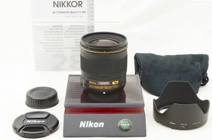 ☆極上美品☆ Nikon ニコン AF-S NIKKOR 28mm F1.8 G ♯23122202