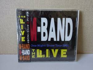 used★未開封★CD / M-BAND THE LIVE ONE NIGHT SHOW TOUR 2001 / 藤タカシ / 又吉&なめんなよ【HJA-0001】