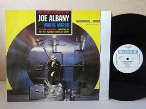 used★MONO★西ドイツ盤★LP / JOE ALBANY ジョー・アルバニー THE RIGHT COMBINATION / ウォーン・マーシュ WARNE MARSH【モノ/RLP270】