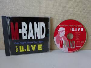 used CD / M-BAND THE LIVE ONE NIGHT SHOW TOUR 2001 / 藤タカシ / 又吉&なめんなよ【HJA-0001】