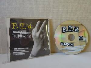 used MAXI CDS / THE MODS ザ・モッズ F.T.W. / FUCK THE WORLD(SCRAMBLE VERSION) / 開戦前夜 /森山達也【ROCKAHOLIC/RHR-1】 