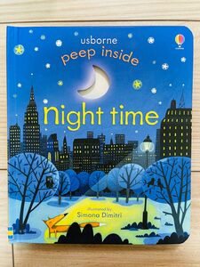 英語絵本usborne peep inside the Night time 