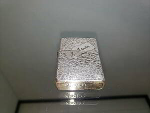 入手困難　レア　zippo スターリングシルバー　銀製　ハンマートーン　5面加工　1983年製