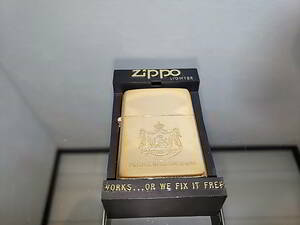 ZIPPO KINGDOM OF HAWAI COAT OF ARMS ハワイ　ゴールド　1984年製