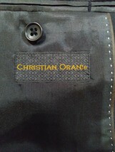 CHRISTIAN ORANI スーツ 黒 BE6 W96_画像4