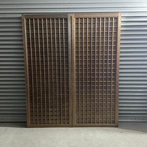 GM12A① 1 interval 2 sheets . angle circle frame . column ... wooden door old Japanese-style house ... door era fittings entranceway door warehouse door 