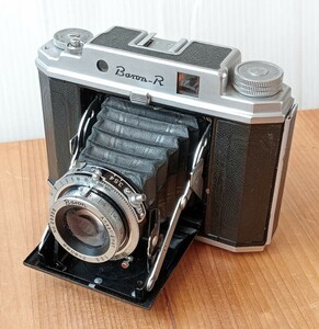 可動品 Baron- R 蛇腹 フィルムカメラ(6x6 4.5x6) 1950年代 2重像合致式フィンダー レンズAnastigmat 80mm f3.5 