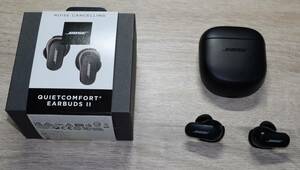 BOSE QUIETCOMFORT EARBUDS Ⅱ ブラック 極美品　￥1～売り切り！