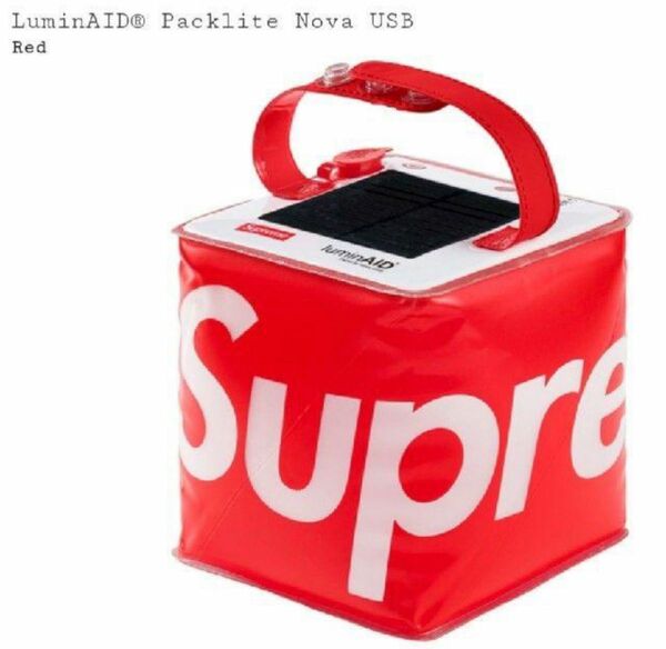 Supreme LuminAID Packlite Nova USB Red シュプリーム　ランタン　