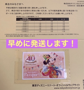 ★送料無料★東京ディズニーランド 東京ディズニーシー ディズニー 1日パスポート 株主優待 チケット 2024年06月30日有効期限②