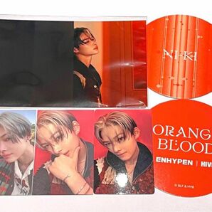 ENHYPEN ORANGE BLOOD 特典セット ニキ