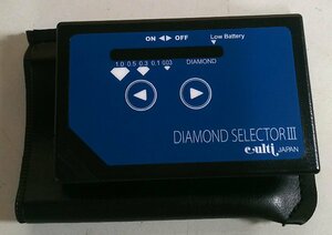 ★DIAMOND SELECTOR Ⅲ ダイヤモンドセレクター ダイヤモンドテスター ダイヤモンド識別用 DS3-0409 中古品 #11Z2245b17