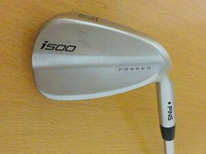 PING i500 FORGED POWER SPEC フォージド パワースペック W ウェッジ PW相当 NSPRO ZELOS8 ゼロス S 黒 ブラック