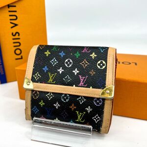 ルイヴィトン モノグラマルチカラー2Wホック二つ折り財布 LOUIS VUITTON レディース