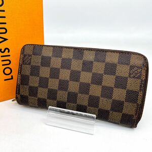 ルイヴィトンダミエ ジッピーウォレット ラウンド長財布 LOUIS VUITTON レディース メンズ