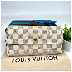 ルイヴィトン 　ポルトフォイユ サラ 　ダミエ 　長財布 LOUIS VUITTON