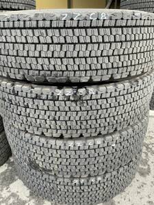 【バリ溝中古タイヤ大放出セール】225/80R17.5 4本【ブリヂストンスタッドレス2022年製】