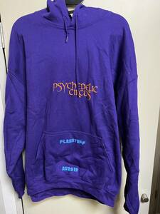 USED品●F-LAGSTUF-F｜フラグスタフ　SUPPER HOODIE スーパーフーディ 19AW-FS-40 パーカー 長袖 パープル　XL