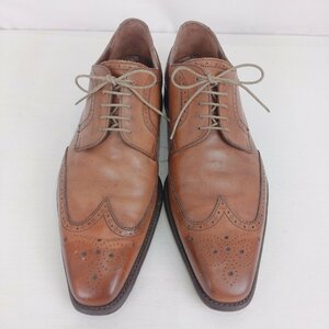 (3)Paul Smith　ビジネスシューズ　サイズ8(約26.5㎝)　ブラウン　革靴　レースアップ　紐靴　ポールスミス