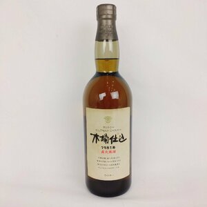 Suntory　木桶仕込み　1981年　直火蒸溜　750ml×1本　未開栓　ジャパニーズウイスキー　ピュアモルトウイスキー　サントリー