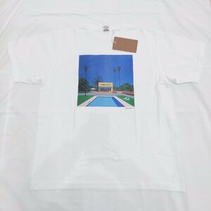 STANDARD CALIFORNIA　半袖 Tシャツ　サイズL　ホワイト　プリント　HIROSHI NAGAI×SD ART T　スタンダードカリフォルニア