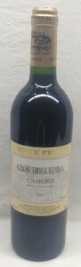 ワイン クロ・トリゲディーナ CLOS TRIGUEDINA カオール CAHORS 1997 RED WINE 750ml 未開栓