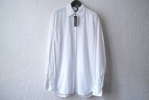 18AW SHIRT RIGATINO WHITE コットンシャツ / ANN DEMEULEMEESTER(アンドゥムルメステール)