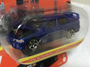 マッチボックス 1996 MITSUBISHI LANCER EVOLUTION IV MATCHBOX 三菱 ランサー エボリューション MOVING PARTS ムービングパーツ 未開封