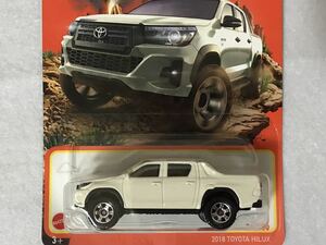 即決 マッチボックス 2018 TOYOTA HILUX アイボリー MATCHBOX トヨタ ハイラックス 未開封