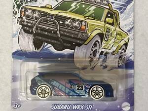 ドンキホーテ ホットウィール SUBARU WRX STI 青 HotWheels スバル WRX STi インプレッサ IMPREZA ウィンターアソート 未開封