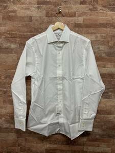 未使用 THOMAS MASON × ブルックスブラザーズ 長袖 シャツ 15/33 白シャツ Yシャツ 
