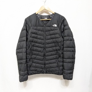 ∀ THE NORTH FACE ノースフェイス サンダーラウンドネックジャケット NY32013 サイズXL ブラック Thunder Roundneck Jacket