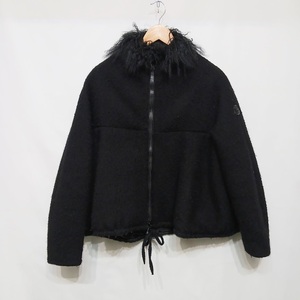 Moncler Gamme Rouge Moncler Gam Louge Wooldown Jacket Black Size 2 Phenix Angola смешанная 12052 Короткая длина