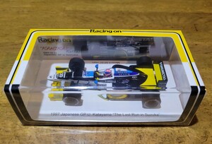 スパーク 1/43 レーシングオン別注 ミナルディ ハート M197 片山右京 日本GP 新品未開封