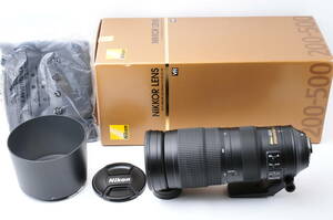★元箱付き★ Nikon AF-S NIKKOR 200-500MM 5.6E ED VR カメラレンズ 望遠レンズ #115