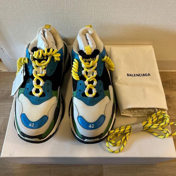 バレンシアガ BALENCIAGA TRIPLE S TRAINER トリプルS スニーカー　サイズ42