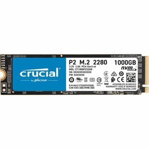 Crucial(クルーシャル) P2 1TB 3D NAND NVMe PCIe M.2 SSD 最大2400MB/秒 CT1000P2SS