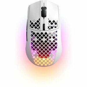 SteelSeries ゲーミングマウス 無線 Aerox 3 Snow Wireless 超軽量 TRUEMOVE AIRセンサー搭載 Q