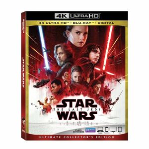 Star Wars: Last Jedi Blu-ray