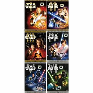 スター・ウォーズ エピソード 1、2、3、4、5、6 レンタル落ち 全6巻セット マーケットプレイスDVDセット商品