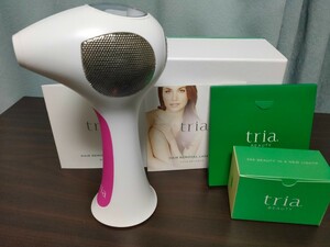 【ジャンク】トリア 4X パーソナル レーザー 脱毛器 LHR tria ピンク