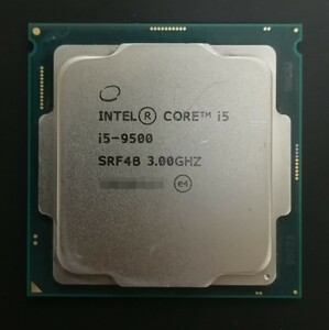 ■第9世代■CPU Intel Core i5-9500 3.00GHz SRF4B / デスクトップパソコン用 デスクトップPC用