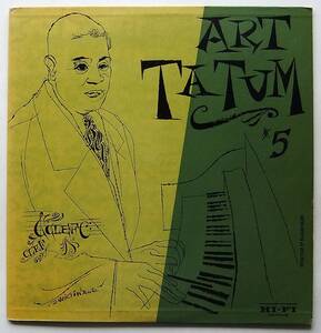 ◆ The Genius of ART TATUM #5 ◆ Clef MG C-618 (black:dg) ◆