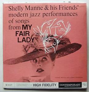 ◆ SHELLY MANNE & His Friends / My Fair Lady ◆ Contemporary M3527 (yellow:dg) ◆ S