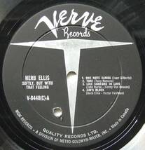◆ HERB ELLIS / Softly But With That Feeling ◆ Verve V-8448 (MGM:Canada) ◆ V_画像3