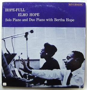 ◆ ELMO HOPE / Hope-Full with BERTHA HOPE ◆ Riverside RLP 408 (blue:BGP:dg) ◆