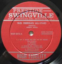 ◆ BUD FREEMAN All-Stars featuring SHORTY BAKER ◆ Swingville SVLP 2012 (red:dg:RVG:AB) ◆ V_画像3